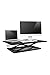 Stand Up Desk Store AirRise Adjustable Height Standing Desk Converter Monitor Stand (Black, 29