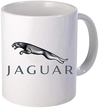 Manglam Mart Games Coffee Mugs- Jaguar Logo | Ceramic 325 Ml Coffee Mug