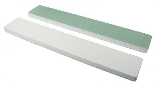 Quickshine High Gloss (Green/White) 1-1/8" Wide Jumbo Buffer 5 Pack