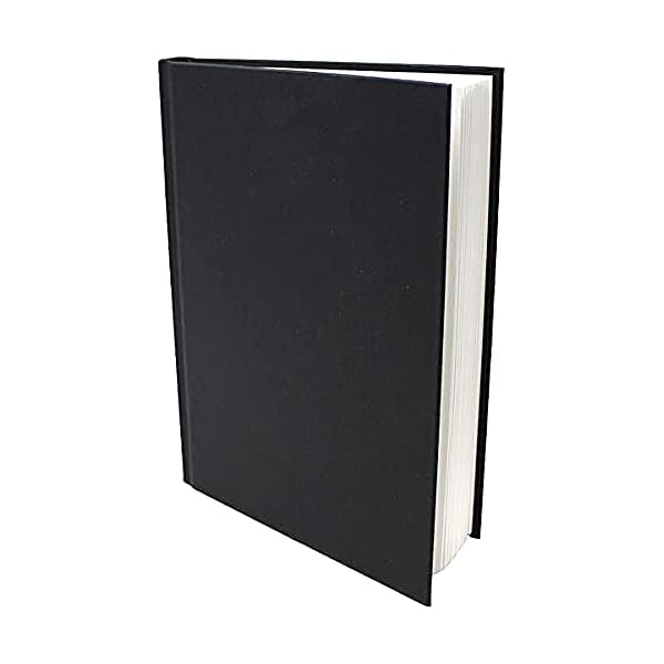 Artway-Studio-Casebound-A5-Sketch-Book-Portrait-92-Pages-46-Leaves-of-170gsm-Paper-Hardback-Sketchbook-Black Artway Studio Casebound A5 Sketchbook - Portrait - 92 Sides (46 Pages) of 170gsm Paper - Hardback Sketch Book / Pad