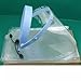 New Adjustable Full Face Shield with 10 Plastic Protective Film By Superdental