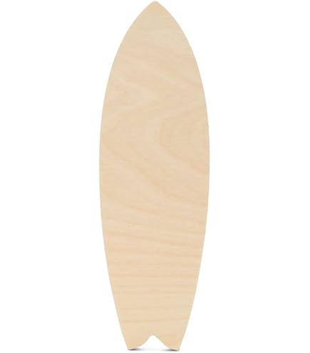 Amazon.com: Handcrafted Wooden Mini Surfboard - Perfect for Surf