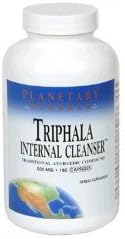 Triphala by Planetary Ayurvedics 500mg, Gentle Cleanser for GI Tract Wellness, 120Cap