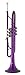 Kaizer TRP-1000PL Standard B Flat Bb Student Trumpet - Purple