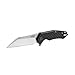 Firebird GANZO FH31 Pocket Folding Knife Wharncliffe D2 Steel Blade Carbon Fiber Handle with Clip Hunting Fishing Folder Camping Outdoor EDC Knife (CF Black)