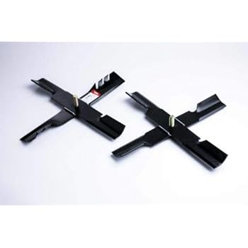 3-Pack Dual Mulching Blade Adapters For Commercial Mowers - Steel, 6-Month Warranty