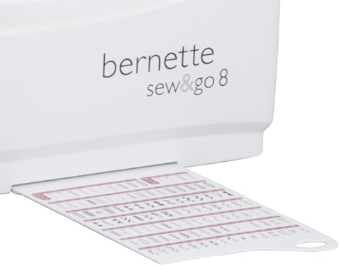 Máquina de coser Bernette Patchen para colchas, patchwork y 197 programas profesionales con ordenador 8 en 1