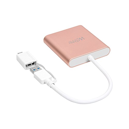CF Card Reader, WEme Aluminum SuperSpeed USB 3.0 SD Card Adapter with Micro USB OTG Converter, Sandisk/Lexar Writer for Micro SD, TF, Compact Flash, Camera Memory Card and Laptop, Android Smartphone