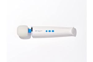 Authentic Magic Wand Mini HV-135 | Cordless, Compact Multi-Speed | Soft, Silicone Head & Flexible Neck | Ultra-Powerful Motor