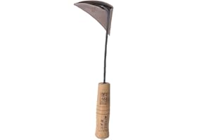 HOMI YOUNGJU HandPlowHoe Gardentool with Safety Cover for Easy Gardening, Weeding and Farming Made by Korean Master Blacksmith (Small)