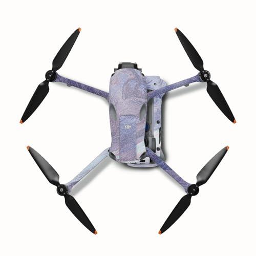 Glossy Glitter Drone Skin Compatible with DJI Air 3S - Whirlwind - Premium 3M V…