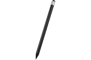 Plastic Pencil Round Stylus Capacitive Pen Touch Stylus Pencil Avoid Finger Fatigue On Any Mobile Phone Tablet - Black Durabi