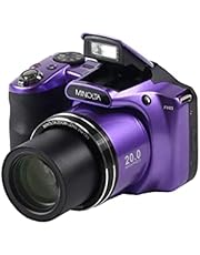 Minolta 20 Mega Pixels Wifi Digital Camera with 35x Optical Zoom & 1080p HD Video Optical with 3-Inch LCD, 4.8 x 3.4 x 3.2, Purple (MN35Z-P)
