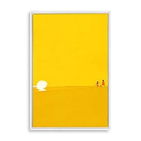 Framed Abstract Colorful Home Artwork for Living Room Bedroom