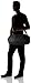 Osprey Packs Trillium 45 Duffel Bag, Black