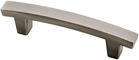 Franklin Brass P29519K-904-B Heirloom Silver 3-Inch Pierce Kitchen or Furniture Cabinet Hardware Drawer Handle Pull, 10 pack