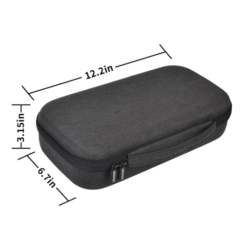 Sunglasses Organizer Case, Travel Glasses Case with for Multiple Pairs, Adjustable Eyeglasses Storage Box, Sunglasses Holder for Women Men Gray, Sunglass Glasses Storage Holder Box with 8 Slot，black