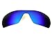 Galaxy Replacement Lenses For Oakley Turbine Rotor Sunglasses Multiple-Option (Blue)