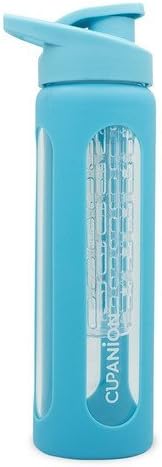 Quirky Cupanion 18 oz Glass Fruit Infuser (Ocean Blue)