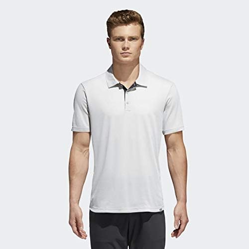adidas no collar golf shirt