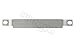 BBQMANN 05592(3-pack) Stainless Steel Crossover Tube Burner for Gas Grill Models By Brinkmann, Charmglow(6 3/8