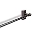 Rod Desyne MAG-07 Magnetic Curtain Rod, 17-30 inch, Cocoa
