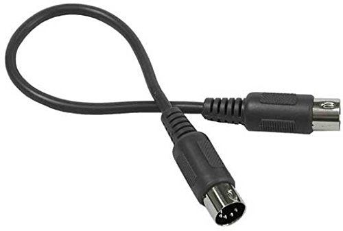 HosaTech 5ft MID-305BK 5 Pin DIN to Same MIDI Cable - Black