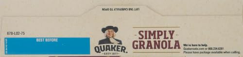 QUAKER GRANOLA OATS, HONEY, ALMONDS & RAISINS, 100% NATURAL, 24.1 OZ