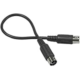 Hosa MID-305BK 5-Pin DIN to 5-Pin DIN MIDI Cable, 5 Feet