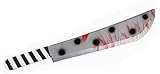 Bloody Polka Dot Horror Killer Clown Machete Halloween Toy Costume Prop