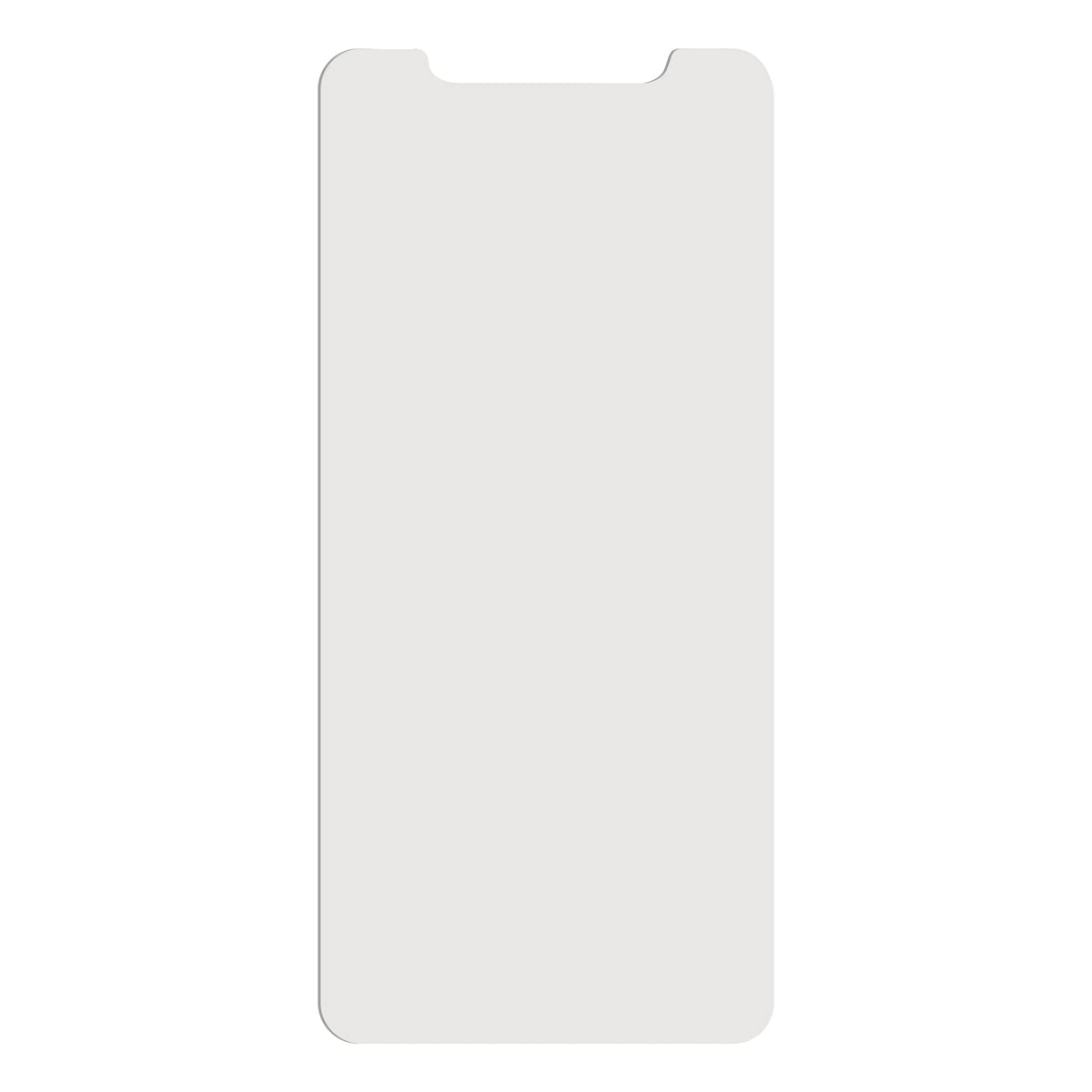 KSIX smart your tech Tempered Glass Screen Protector for iPhone XR, Thickness 0.33 mm, Transparent
