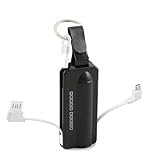 MEEBO Boost 2600 mAh Portable Mini Mobile USB Battery Boost Bank Charging Cell Phones, Tablets Accessories MicroUSB USB-C Ports - Carry Up to 40% Battery Life