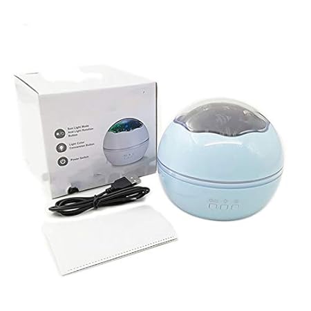 DZFDZ Proyector Nocturno Spinning Starry Sky Master Stars Rotación ...