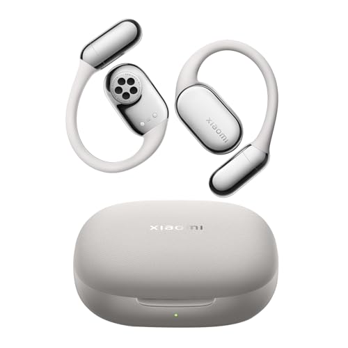 XIAOMI OpenWear Stereo Pro Titan Grey, Open-Ear Kopfhörer, Ohrbügel Bluetooth Headset, Bequemer und Stabiler Sitz, 45 Stunden Akkulaufzeit, Wasserdicht IP54, Mehrfachtreiber, Hi-Res HiFi Audio