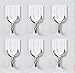 Powerful Hooks Hooks, Adhesive Hooks,3M Wall Hooks,Hook 6-Hooks/Packet,