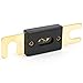 Baomain 3-Pack 40Amp ANL Fuse for Car Vehicles Audio System Sheet Gold Tone