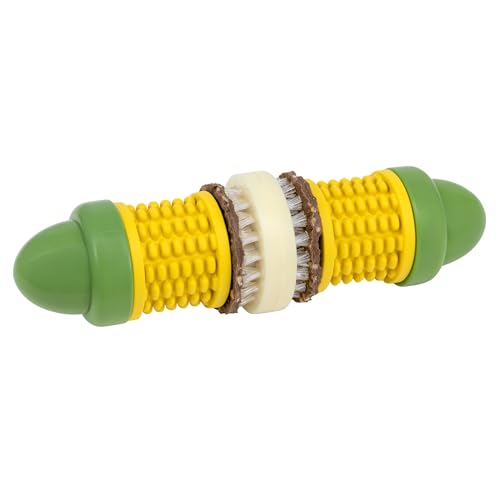 PetSafe Busy Buddy Cravin Corncob Dog Toys Treat Ring Holding Chew Toy BPA Free…