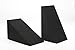OrthoTrust StrongHold Pelvic Sacral Blocks Set High-Density Foam Wedges - Black Color Set