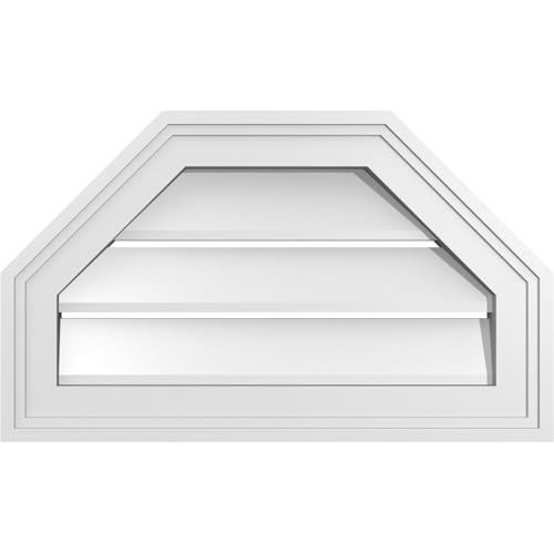 Signature Urethane GVSOT20X1202SF Octagonal Top Brickmould Frame, Primed Tan Si…
