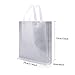 M&C Music Color 16pcs Glossy Reusable Grocery Shopping Bag Tote Bag with Handle Present Bag Gift Bag