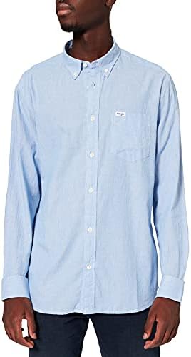 Shirt, Wrangler Blue, L price in UAE 