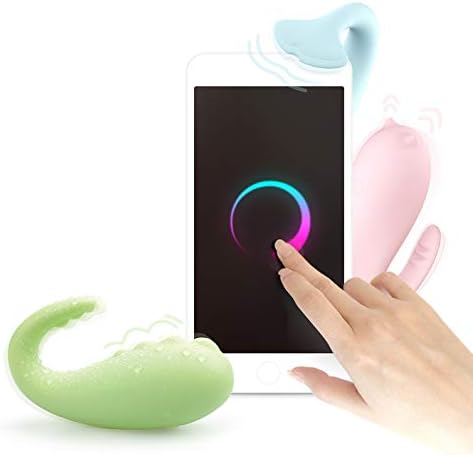 Bluetooth Smart APP Remote Jump Egg Massager Monster and Wearable Fitness Kegel Balls,Ultra Long Distance Wireless Share Remote -USA Shipment(Blue)