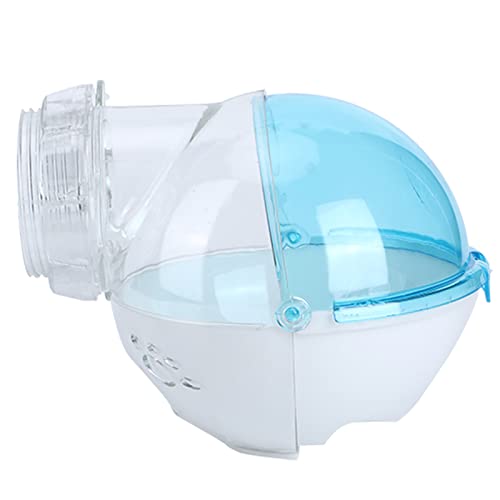 Sheens Hamster Sand Bathroom, Harmless Chinchilla Bath House Plastic Sand Bath Container for Small Animals Chinchilla Golden Bears Black Bear Hamsters Gerbil Mouse[Blue]