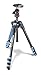 Manfrotto MKBFRA4L-BH BeFree Compact Aluminum Travel Tripod, Blue