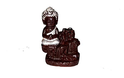 CSU Smoke Buddha Fountain Silver Hair Brown Base (Silver)