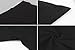 iLoveSIA Women's Tight Capri Yoga Workout Short Legging US Size L Black
