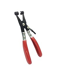 Alicates de abrazadera de manguera, herramienta de reparación automática con correa plana giratoria para la extracción e instalación de abrazaderas de manguera tipo anillo o de correa plana.