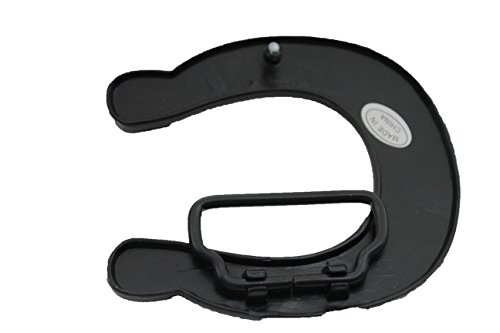 TFJ Men Fashion Belt Buckle Black Color Metal Horse Shoe Rodeo Stars Lucky Charm