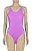 JustinCostume Women's Lycra Spandex Scoop Neck Tank Thong Leotard
