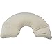 Moonlight Slumber Butterfly Breastfeeding Pillow with Removable Hypoallergenic, 100 Percent Organic Cotton Natural-Colored Case
